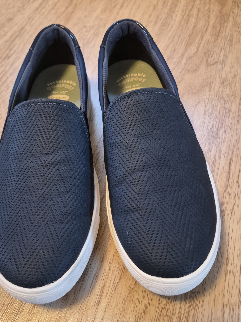 Dr. Scholl's Women's Navy Slip-On Flats